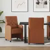 Image de vidaXL Chaises de salle Ã  manger 2 pcs Marron 58 x 67 x 97 cm