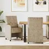 Image de vidaXL Chaises de salle Ã  manger 2 pcs Gris clair 58 x 67 x 97 cm