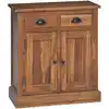 Image de vidaXL Armoire de rangement Marron 65 x 30 x 75 cm Bois de teck massif