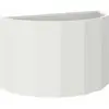 Image de Vidaxl JardiniÃ¨re Blanc 60 X 30 X 35 Cm Acier