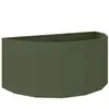 Image de Vidaxl JardiniÃ¨re Vert Olive 120 X 60 X 50 Cm Acier