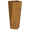 Image de Vidaxl JardiniÃ¨re RouillÃ© 30 X 30 X 75 Cm