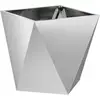 Image de Vidaxl JardiniÃ¨re Argent 40 X 40 X 40 Cm Acier GalvanisÃ©