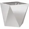 Image de Vidaxl JardiniÃ¨re Argent 50 X 50 X 50 Cm Acier Inoxydable