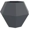 Image de Vidaxl JardiniÃ¨re Anthracite 100 X 100 X 80 Cm Acier