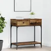 Image de Vidaxl Table Console Bois Ancien 75x34.5x75 Cm Bois D'ingÃ©nierie