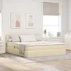 Image de vidaXL Lit de Rangement CrÃ¨me 180 x 200 cm Cuir synthÃ©tique
