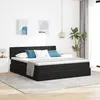 Image de vidaXL Lit de Rangement avec matelas avec stockage Noir 100 x 200 cm
