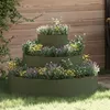 Image de vidaXL Plante en mÃ©tal Acier/olive Acier Ã 90 cm Modulaire