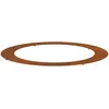 Image de vidaXL Jardinier en Acier Corten Acier corten Grand Durable