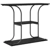 Image de vidaXL Table console ChÃªne noir 101 x 35 x 80.5 cm Bois d'ingÃ©nierie