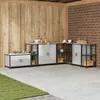 Image de vidaXL ÃtagÃ¨re de rangement de cuisine ArgentÃ© 60 x 50 x 92 cm