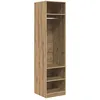 Image de Vidaxl Armoire ChÃªne Artisanal 50 X 50 X 200 Cm Bois D'ingÃ©nierie