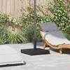 Image de Vidaxl Socles De Parasol D'extÃ©rieur Noir 45 X 45 X 31.5 Cm