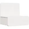 Image de vidaXL Table de Nuit Murale Blanc 44 x 32,5 x 40 cm Bois de pin massif