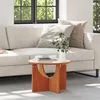 Image de vidaXL Table basse Marron 50 x 50 x 35 cm Bois de pin massif