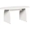 Image de vidaXL Table basse Blanc 80 x 40 x 35 cm Bois de pin massif