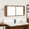 Image de Vidaxl Armoire Miroir Led Bois Ancien 100x12x45 Cm