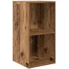 Image de Vidaxl Meuble Tv Bois Ancien 37 X 37 X 72 Cm Bois D'ingÃ©nierie