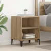 Image de Vidaxl Cabinet De Chevet ChÃªne Artisanal 40x30x50 Cm Bois ReconstituÃ©