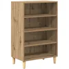 Image de Vidaxl Buffet ChÃªne Artisanal 57 X 35 X 90 Cm Bois D'ingÃ©nierie