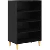 Image de vidaXL Buffet ChÃªne noir 57 x 35 x 90 cm Bois d'ingÃ©nierie