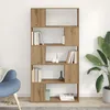 Image de Vidaxl Meuble Tv ChÃªne Artisan Panneau De Particules 80 X 24 X 155 Cm