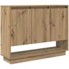 Image de Vidaxl Buffet ChÃªne Artisanal 97 X 29 X 75 Cm Bois D'ingÃ©nierie