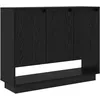 Image de vidaXL Buffet ChÃªne noir 97 x 29 x 75 cm Bois d'ingÃ©nierie
