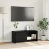 Image de vidaXL Meuble TV ChÃªne noir Bois d'ingÃ©nierie
