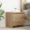 Image de Vidaxl Cabinet De Chevet ChÃªne Artisanal 45 X 34 X 44.5 Cm