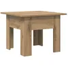 Image de vidaXL Table Basse ChÃªne artisan 55 x 55 x 42 cm