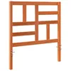 Image de vidaXL TÃªte de lit Marron cire 105.5 x 4 x 104 cm Bois massif en pin