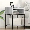Image de vidaXL Armoires de chevet 2 pcs Sonoma gris 40 x 40 x 61 cm