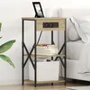 Image de Vidaxl Armoires De Chevet 2 Pcs ChÃªne Sonoma 41 X 31 X 76 Cm