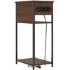 Image de vidaXL Cabinet de chevet ChÃªne marron 41 x 28 x 76 cm