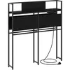 Image de vidaXL TÃªte de lit de rangement ChÃªne noir 100 cm Bois d'ingÃ©nierie