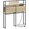 Image de Vidaxl TÃªte De Lit De Rangement ChÃªne Sonoma 100 Cm Bois D'ingÃ©nierie
