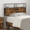Image de vidaXL TÃªte de lit de rangement ChÃªne fumÃ© 100 cm Bois d'ingÃ©nierie