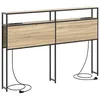 Image de Vidaxl TÃªte De Lit De Rangement ChÃªne Sonoma 150 Cm Bois D'ingÃ©nierie