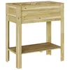 Image de Vidaxl Support De Jardin 85x46x94 Cm Bois De Pin ImprÃ©gnÃ©
