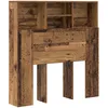 Image de Vidaxl Cabinet De TÃªte De Lit Bois Ancien 100 X 19 X 103.5 Cm