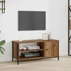 Image de Vidaxl Meuble Tv Bois Ancien 100 X 40 X 45 Cm Bois D'ingÃ©nierie