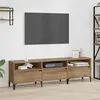 Image de Vidaxl Meuble Tv ChÃªne Artisanal 150 X 30 X 44.5 Cm Bois D'ingÃ©nierie