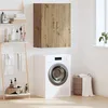 Image de vidaXL Meuble mural Marron 69,5 x 34 x 90 cm Bois d'ingÃ©nierie