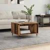 Image de Vidaxl Table Basse Bois Ancien 60 X 50 X 40 Cm Bois D'ingÃ©nierie