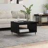 Image de vidaXL Table basse ChÃªne noir 60 x 50 x 40 cm Bois d'ingÃ©nierie