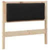 Image de vidaXL TÃªte de lit Autre Marron 90 cm Bois massif en pin