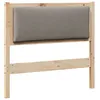 Image de vidaXL TÃªte de lit Autre Marron 90 cm Bois massif en pin