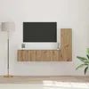 Image de Vidaxl Ensemble Meuble Tv 3 Pcs ChÃªne Artisanal 150.5 X 30 X 90 Cm